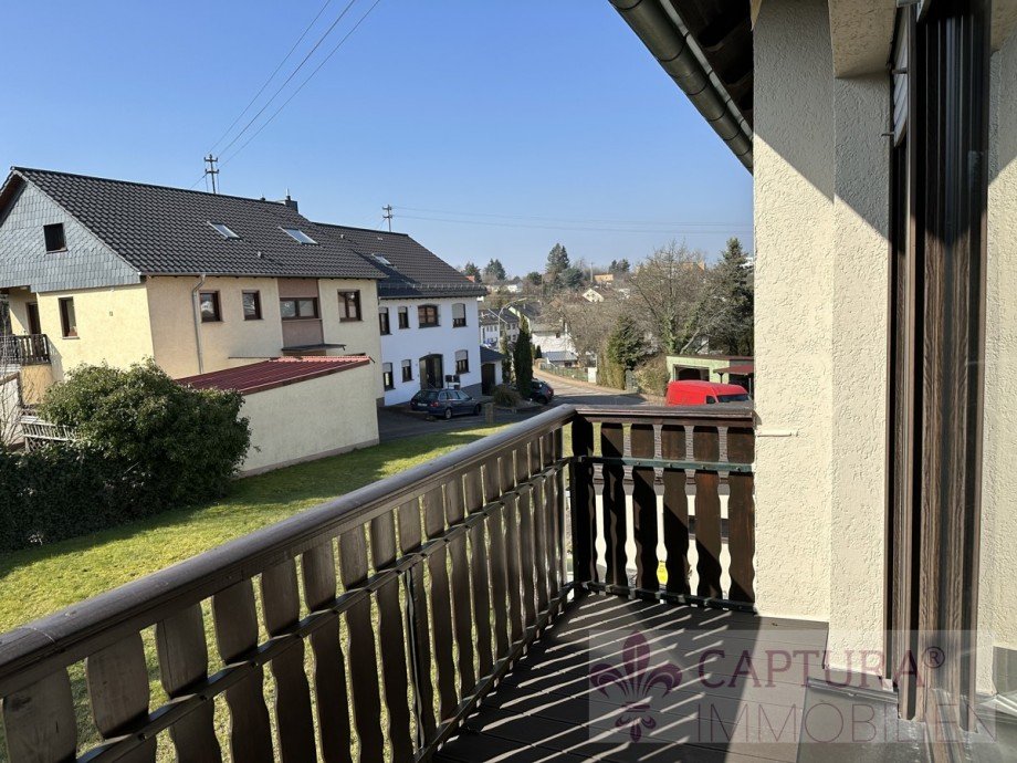 Balkon OG Zweifamilienhaus Illingen