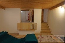 Blick vom Ruheraum zur Sauna und Whirlwanne Architektenhaus! TOP-Lage! Freistehend mit ELW! Nachhaltige Immobilie im gr�nen Herzen von Mainburg!