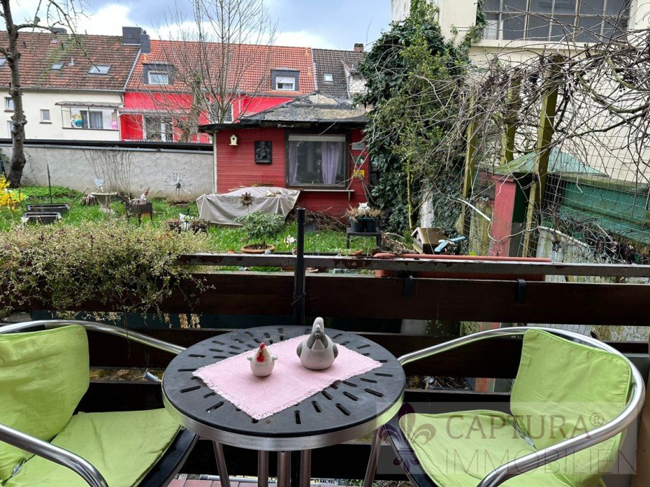 Balkon EG mit Garten Mehrfamilienhaus Saarbr�cken / Malstatt