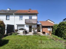 R�ckansicht Charmantes, einseitig angebautes Einfamilienhaus in bevorzugter Lage von Riegelsberg!