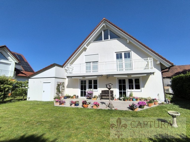 R�ckansicht Neufahrn bei Freising Einfamilienhaus Exklusives Einfamilienhaus in Neufahrn bei Freising - Moderne Technik trifft auf Wohlf�hlambiente