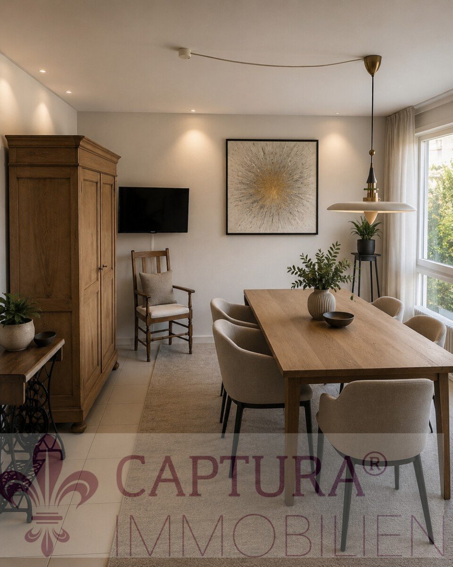 Esszimmer - Gestaltungsbeispiel Etagenwohnung Saarbr�cken