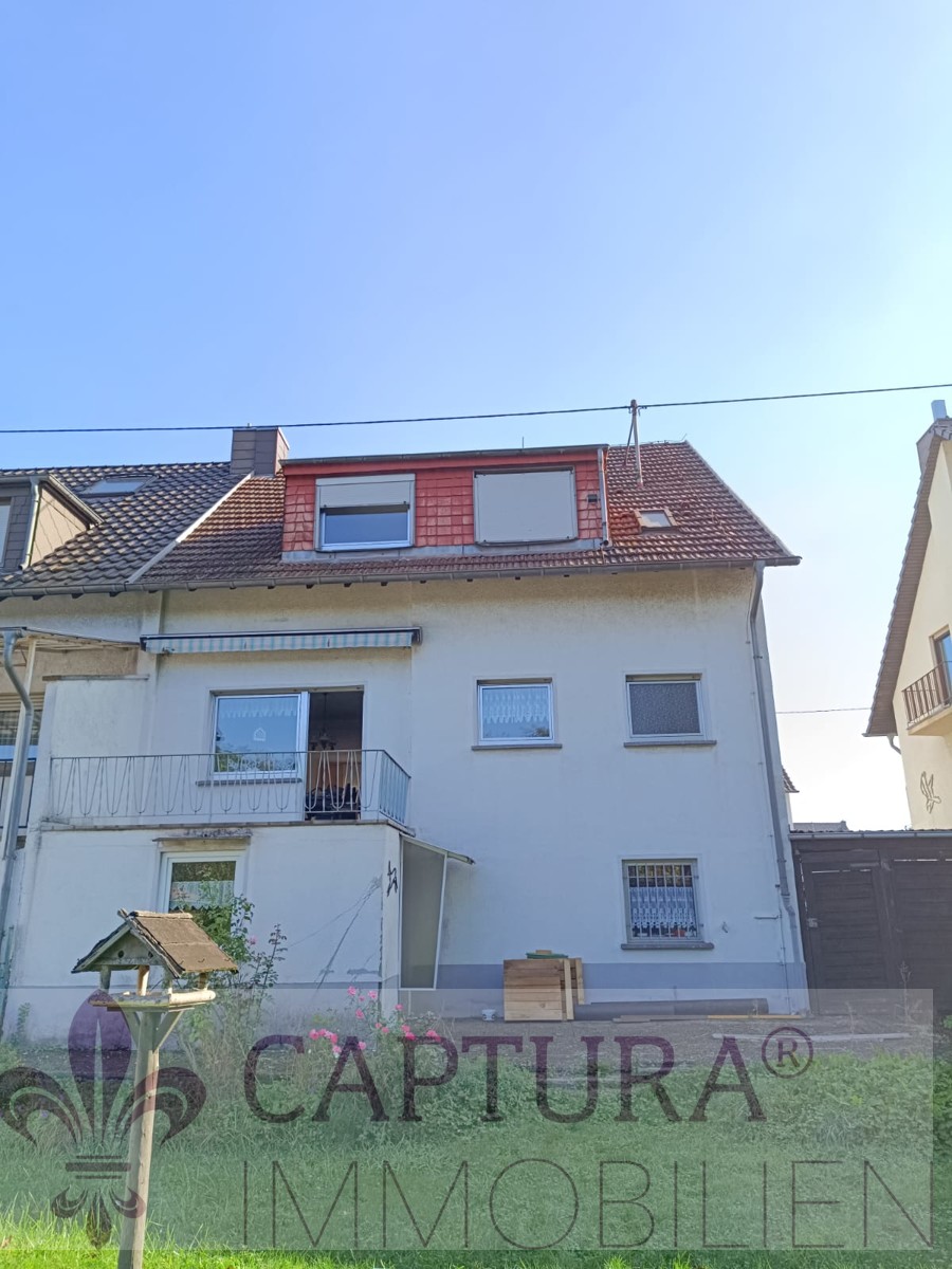R�ckansicht Einfamilienhaus Dillingen / Diefflen